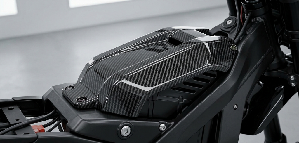 Surron Light Bee Carbon Fiber Style Battery Cover