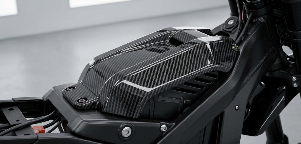 Surron Light Bee Carbon Fiber Style Battery Cover